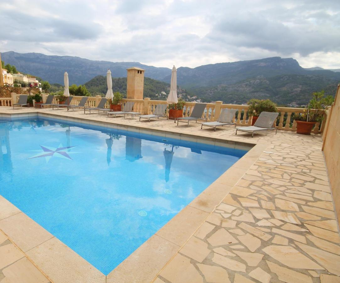 Casa Sol With Private Terrace, Garden, Pool, Beautiful View Leilighet Puerto de Sóller Eksteriør bilde