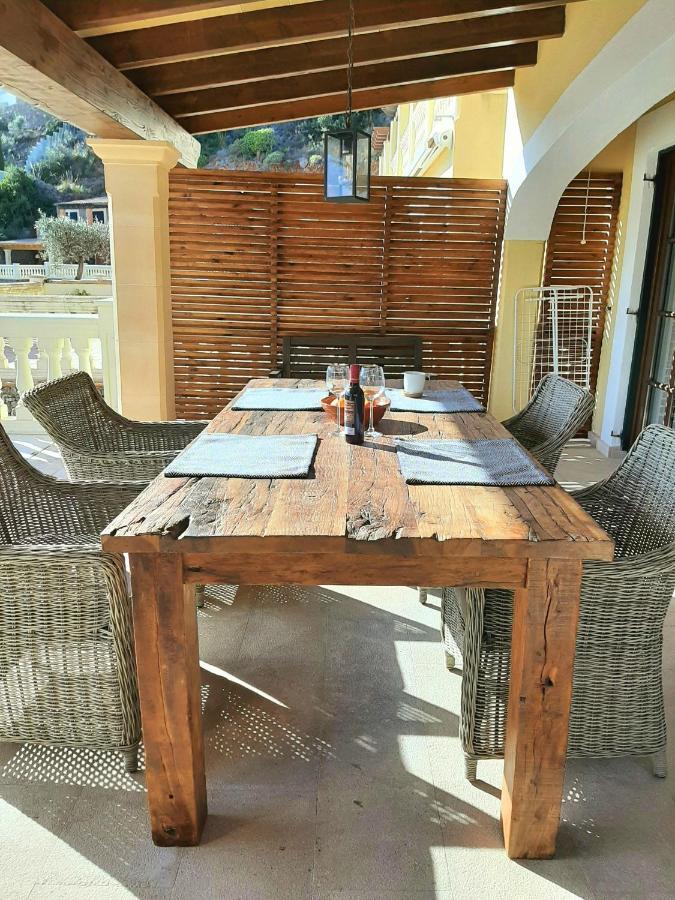 Casa Sol With Private Terrace, Garden, Pool, Beautiful View Leilighet Puerto de Sóller Eksteriør bilde